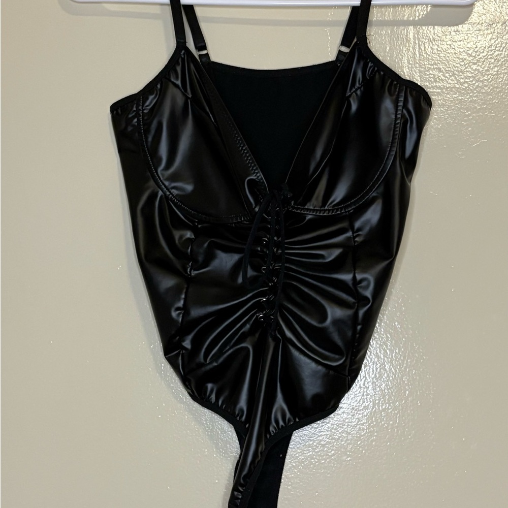 Leather Bodysuit